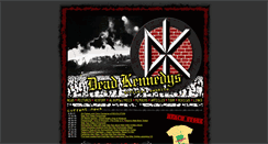 Desktop Screenshot of deadkennedys.com